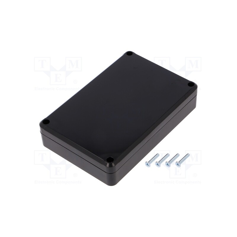 1 pcs x MASZCZYK - KM-78IBK - Enclosure: multipurpose, X: 80mm, Y: 120mm, Z: 27mm, ABS, black