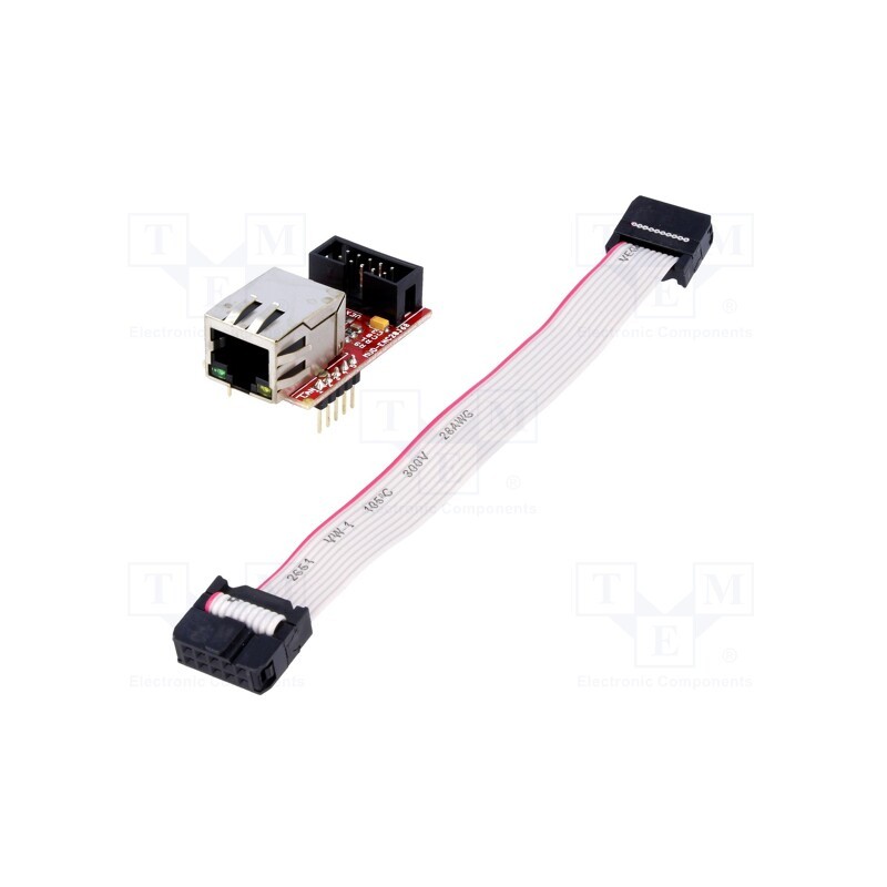 1 pcs x OLIMEX - MOD-ENC28J60 - Dev.kit: Microchip, I/O lines on pin header