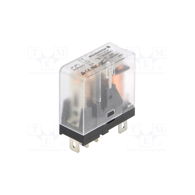 1 pcs x WEIDMu00dcLLER - 7760056302 - Relay: electromagnetic, SPDT, Ucoil: 230VAC, Icontacts max: 10A