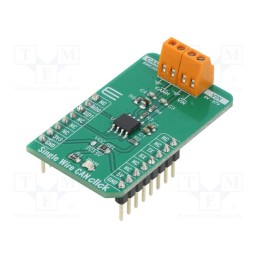 1 pcs x MIKROE - SINGLE WIRE CAN CLICK - Click board, CAN controller, GPIO,UART, NCV7356, prototype board