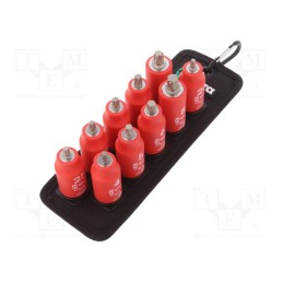 1 set x WERA - 5004930001 - Wrenches set, hex key,insulated,socket spanner,Torx®, 55mm, 1kV