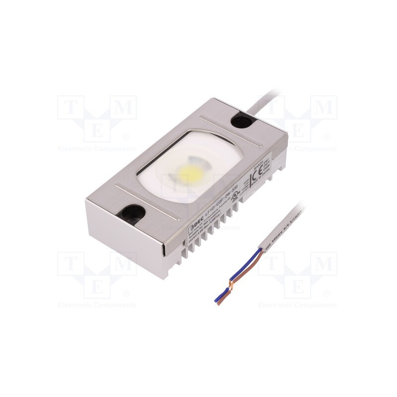 1 pcs x IDEC - LF1D-C2F-2W-330 - Lamp: industrial, 5700K, IP69K, Colour: transparent, 4.6W, 180lm