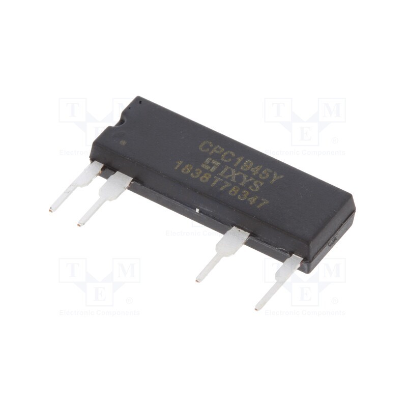 1 pcs x IXYS - CPC1945Y - Relay: solid state, Icntrl max: 100mA, 1000mA, max.120VAC, 0.34Ω
