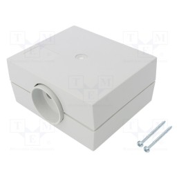1 pcs x MASZCZYK - KM-56B/GY - Enclosure: for power supplies, X: 100mm, Y: 120mm, Z: 56mm, ABS, grey
