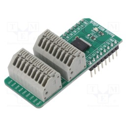 1 pcs x MIKROE - ANALOG MUX CLICK - Click board, analog multiplexer, GPIO, CD74HC4067, 3.3VDC,5VDC