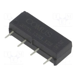 1 pcs x COMUS - 3570.1333.123 - Relay: reed switch, SPST-NO, Ucoil: 12VDC, 500mA, max.200VDC, 10W