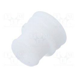 5 pcs x TE Connectivity - 963244-1 - Accessories: gasket for wire, MCP 6.3/4.8K,SPT, white