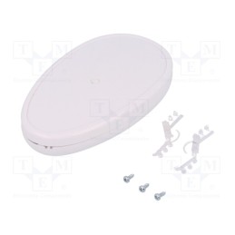 1 pcs x MASZCZYK - KM-130B WH - Enclosure: for remote controller, X: 66mm, Y: 110mm, Z: 21mm