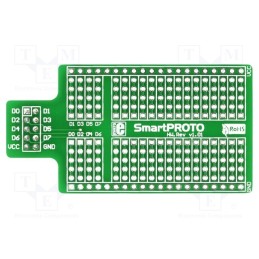 1 pcs x MIKROE - SMARTPROTO - Expansion board, IDC10, prototype board