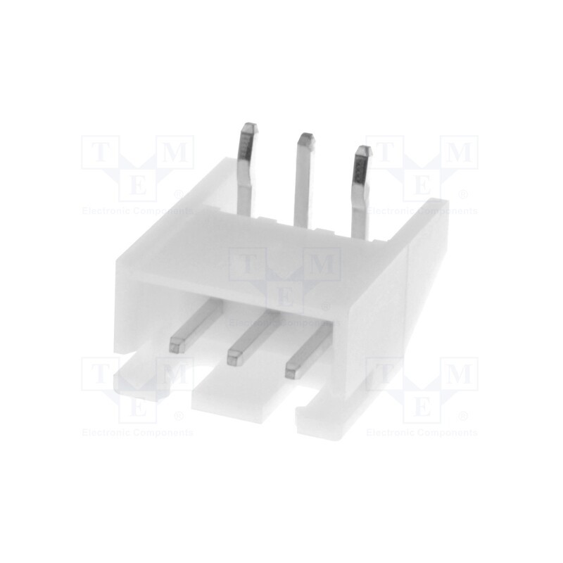 5 pcs x JST - S3B-XH-A-1 (LF)(SN) - Socket, wire-board, male, XH, 2.5mm, PIN: 3, THT, 250V, 3A, -25÷85°C