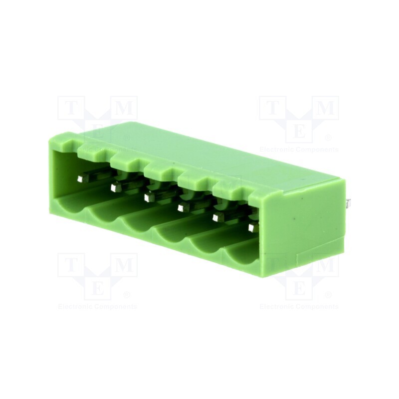 5 pcs x XINYA - XY2500V-B(5.0)-6P - Pluggable terminal block, Contacts ph: 5mm, ways: 6, straight