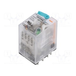 1 pcs x AMPHENOL ANYTEK - AM4C10SCM4LD02400G - Relay: electromagnetic industrial, 4PDT, 24VDC, 10A/240VAC, 650Ω