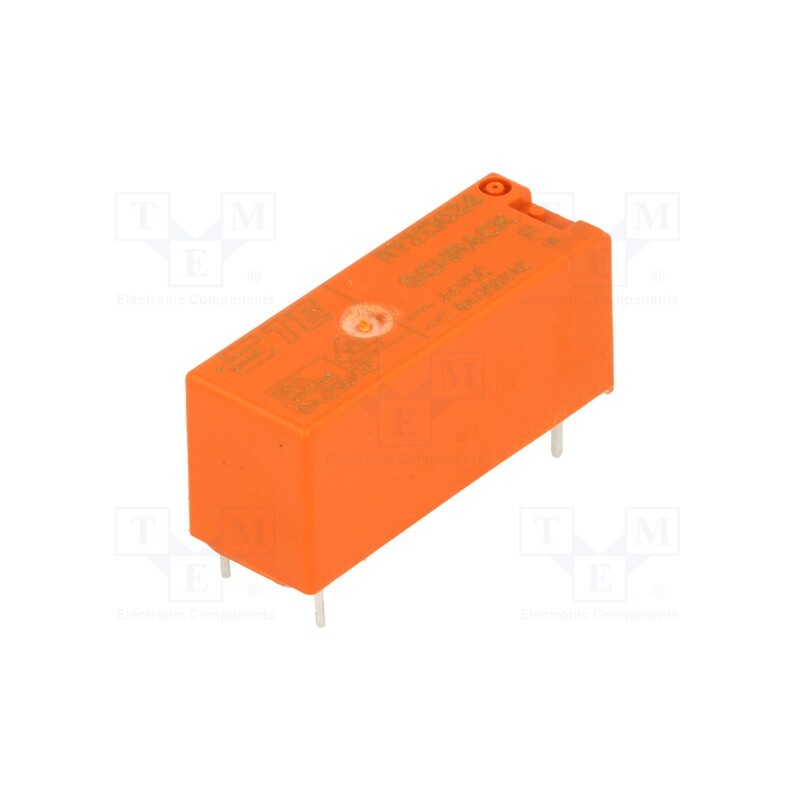 1 pcs x TE Connectivity - 6-1393224-2 - Relay: electromagnetic, SPDT, Ucoil: 24VDC, Icontacts max: 8A, PCB
