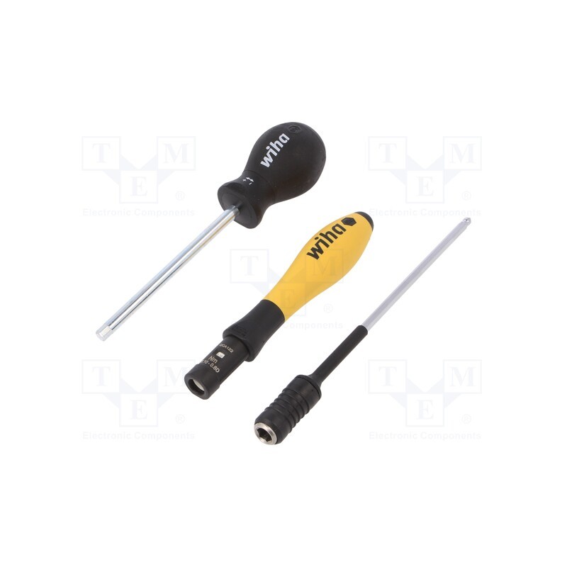 1 pcs x WIHA - 36852 - Screwdriver, torque,adjustable, ESD, Meas.accur: 6%, 127mm