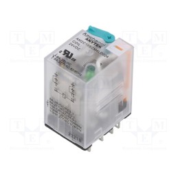1 pcs x AMPHENOL ANYTEK - AM2C10SCM4LD02400G - Relay: electromagnetic industrial, DPDT, 24VDC, 10A/240VAC, 650Ω