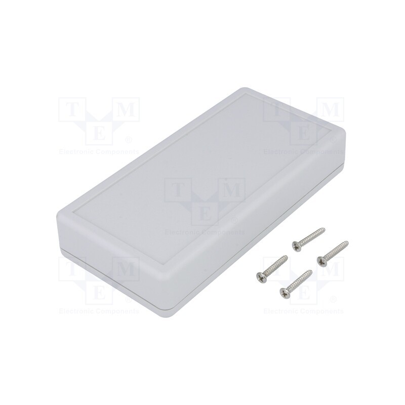 1 pcs x HAMMOND - 1599BSGY - Enclosure: multipurpose, X: 65mm, Y: 130mm, Z: 25mm, 1599, ABS, grey
