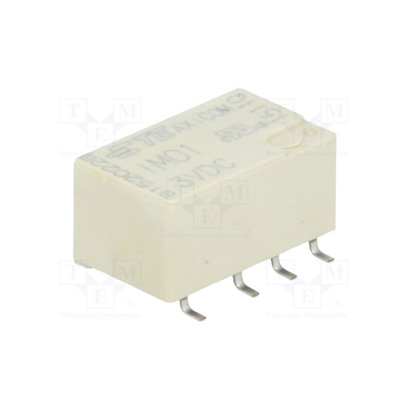 1 pcs x TE Connectivity - 1462037-1 - Relay: electromagnetic, DPDT, Ucoil: 3VDC, 2A, 0.5A/125VAC, SMT