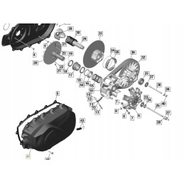 Variator spacer can am outlander renegade 420460430