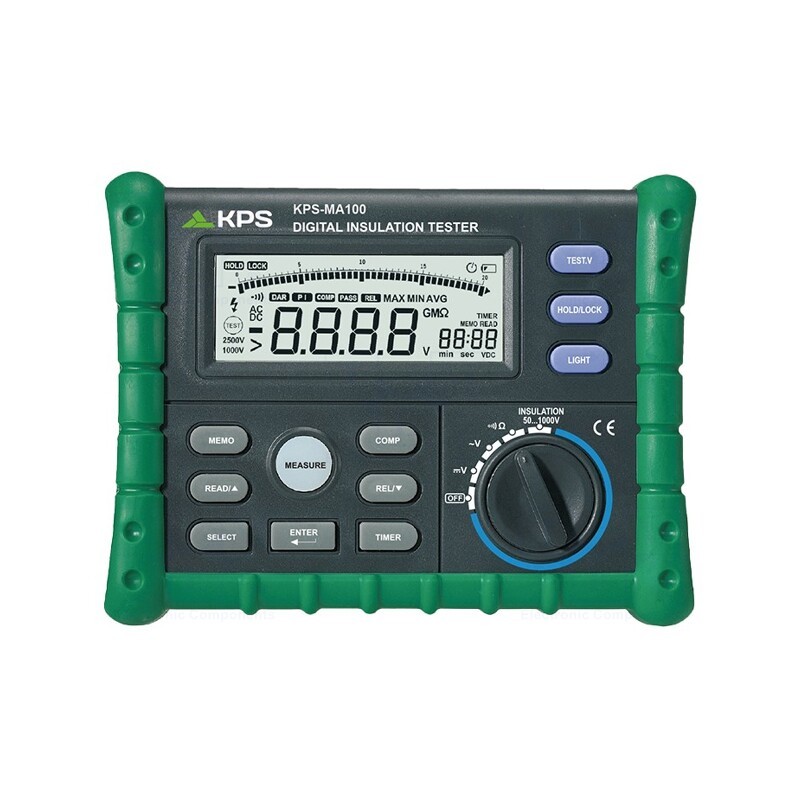 1 pcs x KPS - KPS-MA100 - Meter: insulation resistance, R range: 20÷200Ω, VAC: 200÷750V