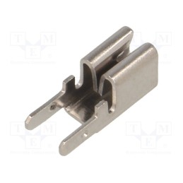 5 pcs x KEYSTONE - 3557 - Terminal: flat, 6.4mm, 0.5÷0.8mm, female, double, THT, brass, tinned