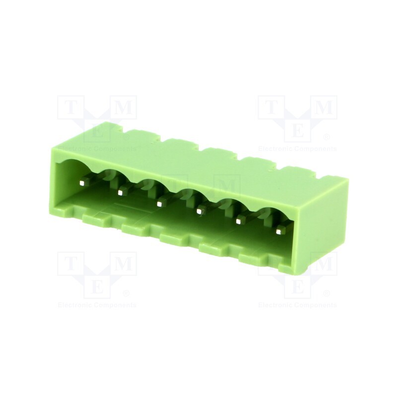 5 pcs x XINYA - XY2500V-D(5.08)-6PIN - Pluggable terminal block, Contacts ph: 5.08mm, ways: 6, straight