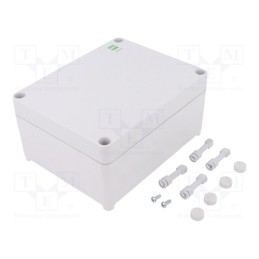 1 pcs x ELEKTRO-PLAST NASIELSK - 2711-00 - Enclosure: multipurpose, X: 135mm, Y: 170mm, Z: 85mm, INDUSTRIAL