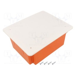 1 pcs x PAWBOL - R.8144 - Enclosure: junction box, X: 145mm, Y: 175mm, Z: 141mm, ABS, IP20