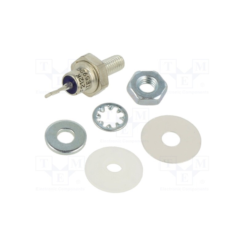 1 pcs x NTE Electronics - NTE5920 - Diode: rectifying, 400V, 1.23V, 20A, cathode to stud, DO4, Ir: 12mA