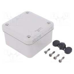 1 pcs x SCHNEIDER ELECTRIC - NSYTBS885 - Enclosure: multipurpose, X: 89mm, Y: 89mm, Z: 54mm, Thalassa TBS, ABS