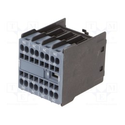 1 pcs x SIEMENS - 3RH2911-2GA22 - Auxiliary contacts, Series: 3RH20, Size: S00, Leads: spring clamps