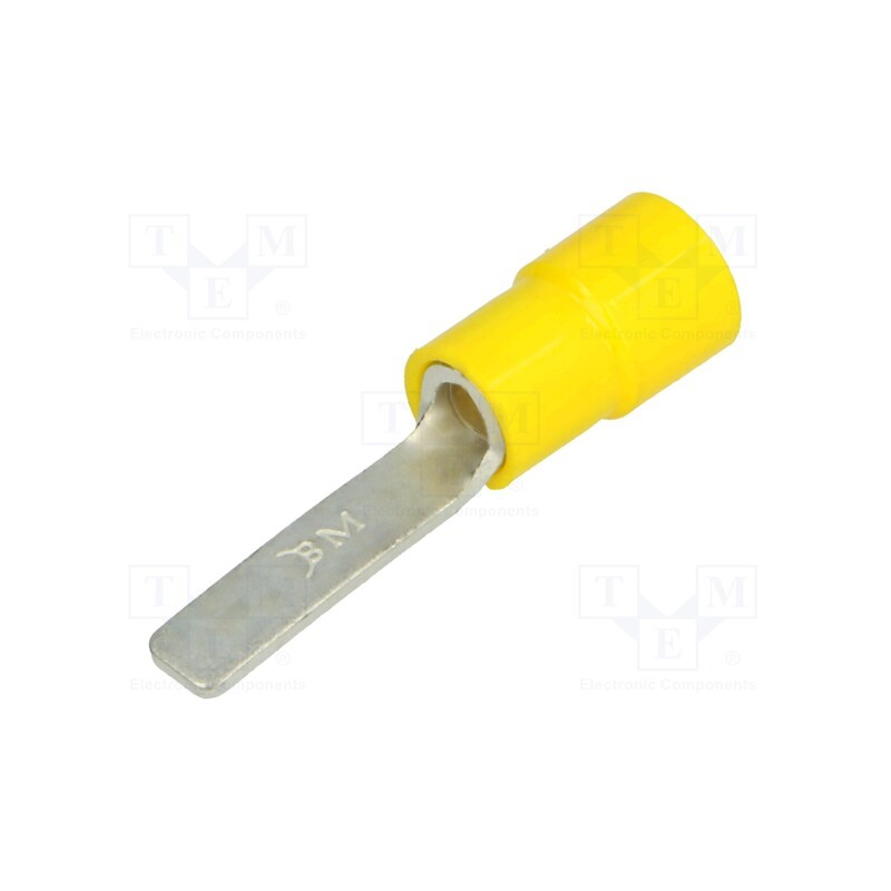 5 pcs x BM GROUP - BM 00353 - Tip: flat, 4.5mm, 4÷6mm2, crimped, for cable, insulated, tinned