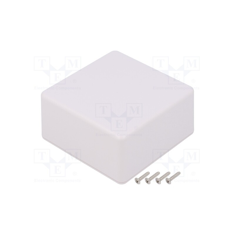 1 pcs x TAKACHI - TWN8-4-8W - Enclosure: multipurpose, X: 80mm, Y: 80mm, Z: 40mm, TWN, ABS, white