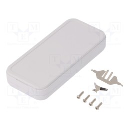 1 pcs x TAKACHI - CS75-W - Enclosure: multipurpose, X: 35mm, Y: 75mm, Z: 12mm, CS, ABS, white