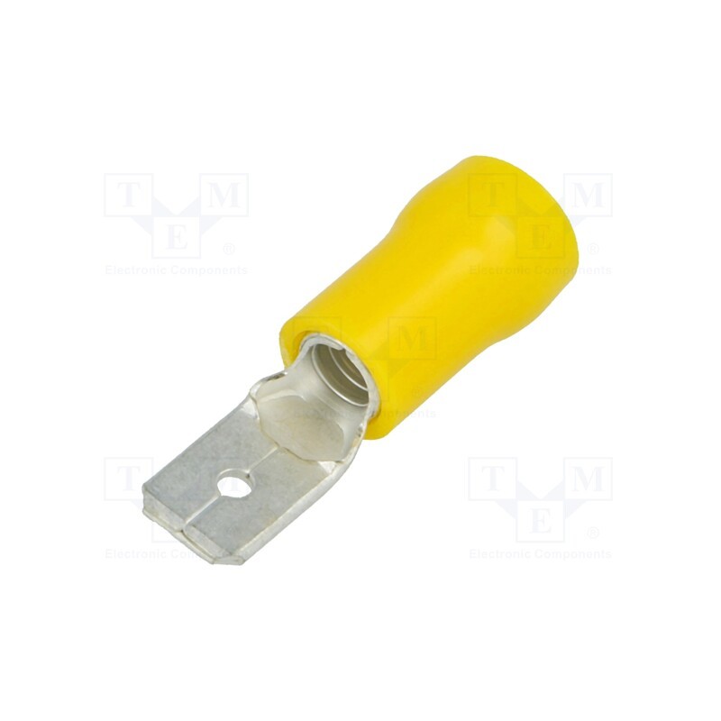 5 pcs x BM GROUP - BM 00380 - Terminal: flat, 6.3mm, 0.8mm, male, 4÷6mm2, crimped, for cable