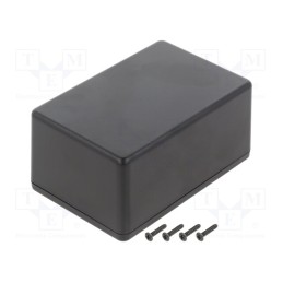 1 pcs x TAKACHI - TW7-5-11B - Enclosure: multipurpose, X: 70mm, Y: 105mm, Z: 50mm, TW, ABS, black