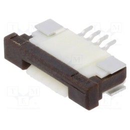 5 pcs x Global Connector Technology (GCT) - FFC3B11-04-T - Connector: FFC/FPC, horizontal, PIN: 4, ZIF, SMT, 50V, 0.4A, tinned