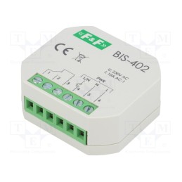 1 pcs x F&F - BIS-402 - Relay: installation, bistable,impulse, NO, in mounting box, 10A