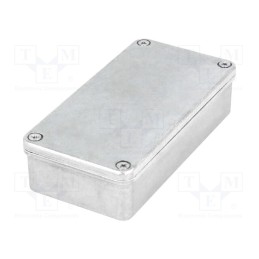 1 pcs x GAINTA - G112-IP67 - Enclosure: multipurpose, X: 52.5mm, Y: 102.5mm, Z: 25.5mm, aluminium