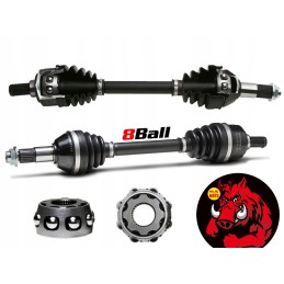 Polos all balls rear left right yamaha yfm 550 griz