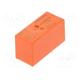 1 pcs x TE Connectivity - 4-1393238-2 - Relay: electromagnetic, SPDT, Ucoil: 5VDC, Icontacts max: 10A, THT