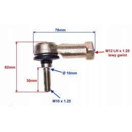 Rod end atv quad 110 150 200 250