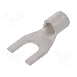 5 pcs x NINIGI - ST-096/6 - Tip: fork, M5, 4÷6mm2, crimped, for cable, non-insulated, tinned