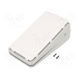 1 pcs x MASZCZYK - KM-350G - Enclosure: for alarms, X: 81mm, Y: 150mm, Z: 55mm, ABS, white, IP31