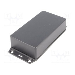 1 pcs x HAMMOND - 1591XXBFLBK - Enclosure: multipurpose, X: 63mm, Y: 113mm, Z: 31mm, 1591XX, ABS, IP54