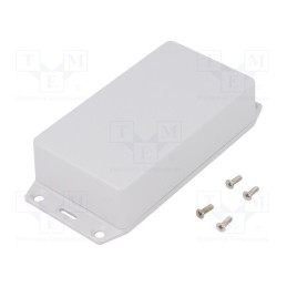 1 pcs x HAMMOND - 1591XXBFLGY - Enclosure: multipurpose, X: 63mm, Y: 113mm, Z: 31mm, 1591XX, ABS, grey
