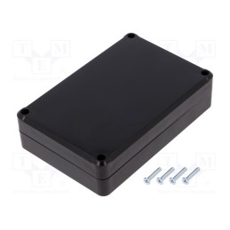 1 pcs x MASZCZYK - KM-77IBK - Enclosure: multipurpose, X: 80mm, Y: 120mm, Z: 31mm, ABS, black