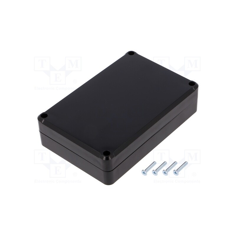 1 pcs x MASZCZYK - KM-77IBK - Enclosure: multipurpose, X: 80mm, Y: 120mm, Z: 31mm, ABS, black