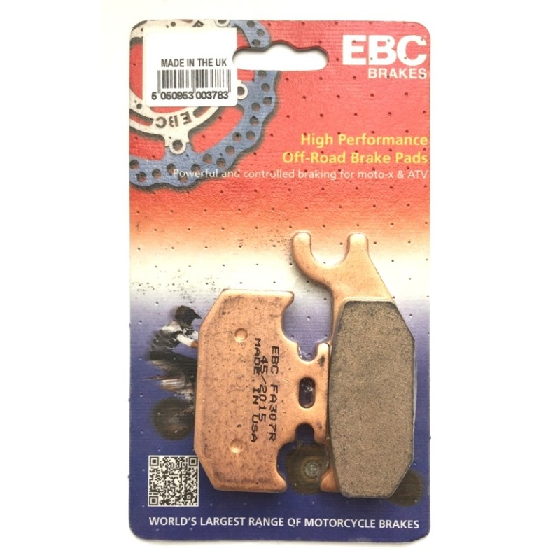 Can am renegade rear pads 500 800 quest 500 650