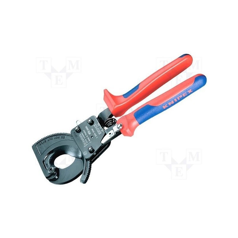 1 pcs x KNIPEX - 95 31 250 - Cutters, 250mm, Tool material: steel