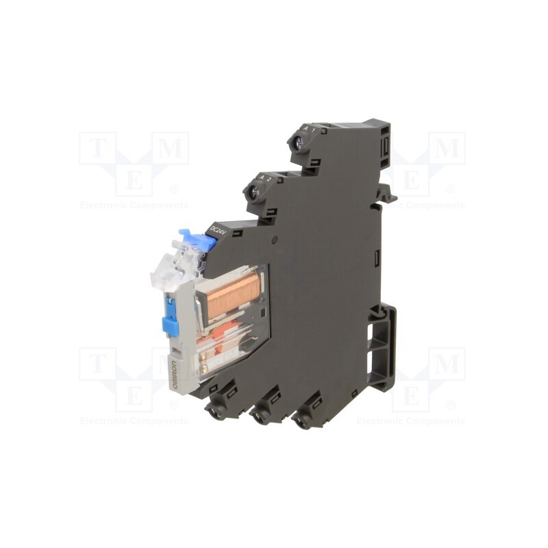 1 pcs x OMRON - G2RV-ST701 DC24 - Relay: interface, SPDT, Ucoil: 24VDC, 6A, 6A/250VAC, 6A/30VDC, 100mΩ